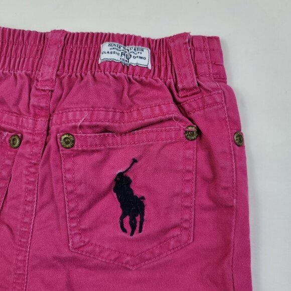 Ralph Lauren Baby Girl Bundle Shirt, Floral Leggings & Pants Sz 9 M - Picture 4 of 14